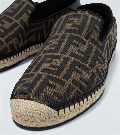 fendi mens sandals|fendi espadrilles men's.